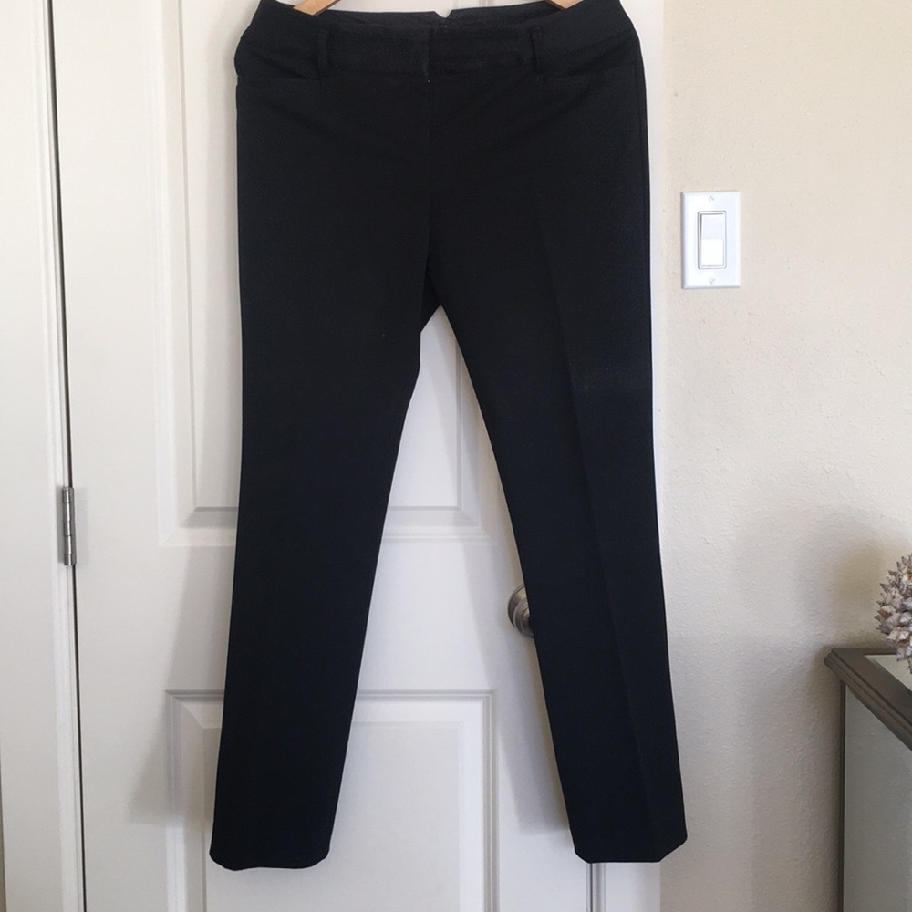 Black express slacks